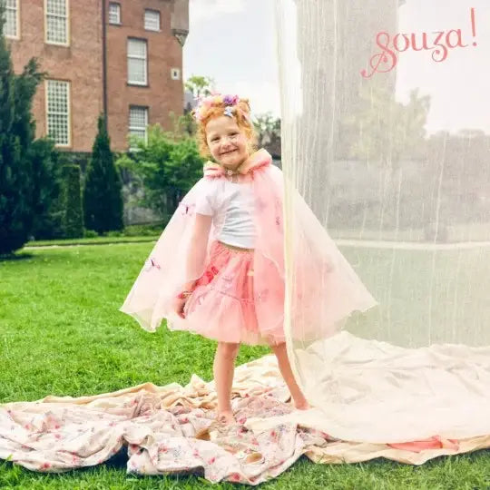 Lilyanne Butterfly Tulle Skirt- (sz 3-4 yrs) - Juniper Collective LLC