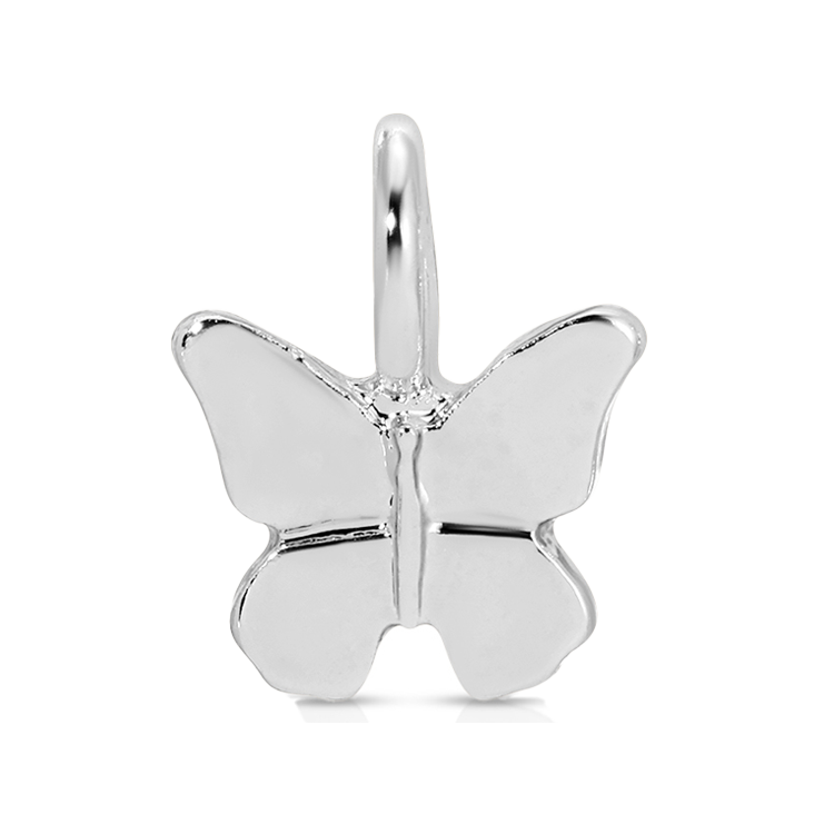Charm Garden - Silver - Butterfly Charm - Juniper Collective LLC