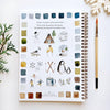 Winter watercolor workbook - Juniper Collective LLC