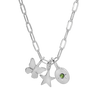 Charm Garden - Silver - PaperClip Chain (18-20 in) - Juniper Collective LLC