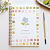Flowers watercolor workbook - Juniper Collective LLC