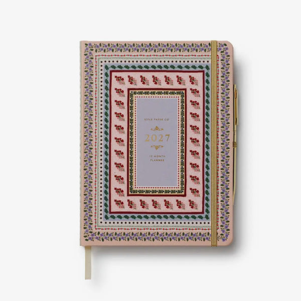 2027 Paisley 12-Month Hardcover Planner with Pen - Juniper Collective LLC