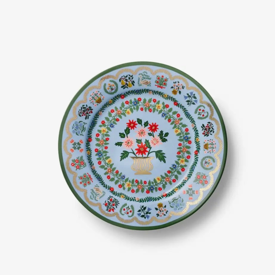 Rosette Dessert Plate - Juniper Collective LLC