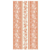 Pumpkin Burleigh Striped Guest Napkin - Juniper Collective LLC