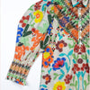 Smocked Shirt with Custard Floral - Juniper Collective LLC