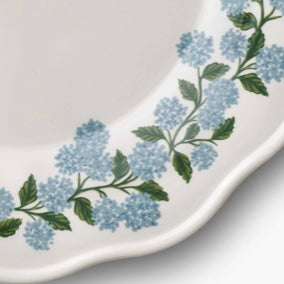 Hydrangea Melamine Dinner Plate - Juniper Collective LLC