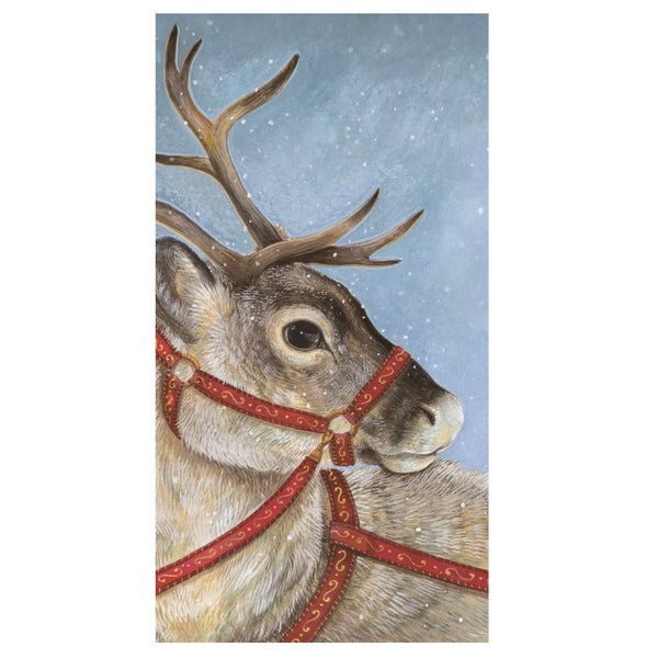 Dashing Reindeer Guest Napkins - Juniper Collective LLC