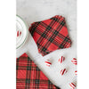 Red Plaid Cocktail Napkins - Juniper Collective LLC