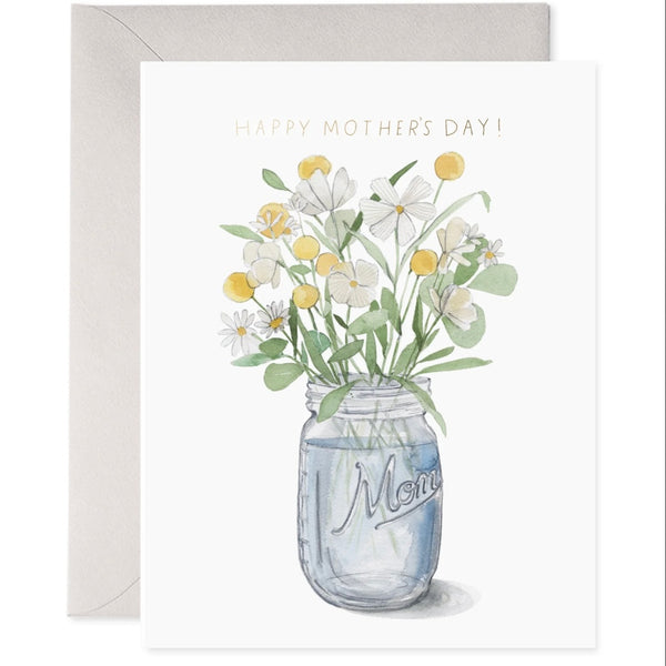 Happy Mother’s Day Mason Jar Card - Juniper Collective LLC