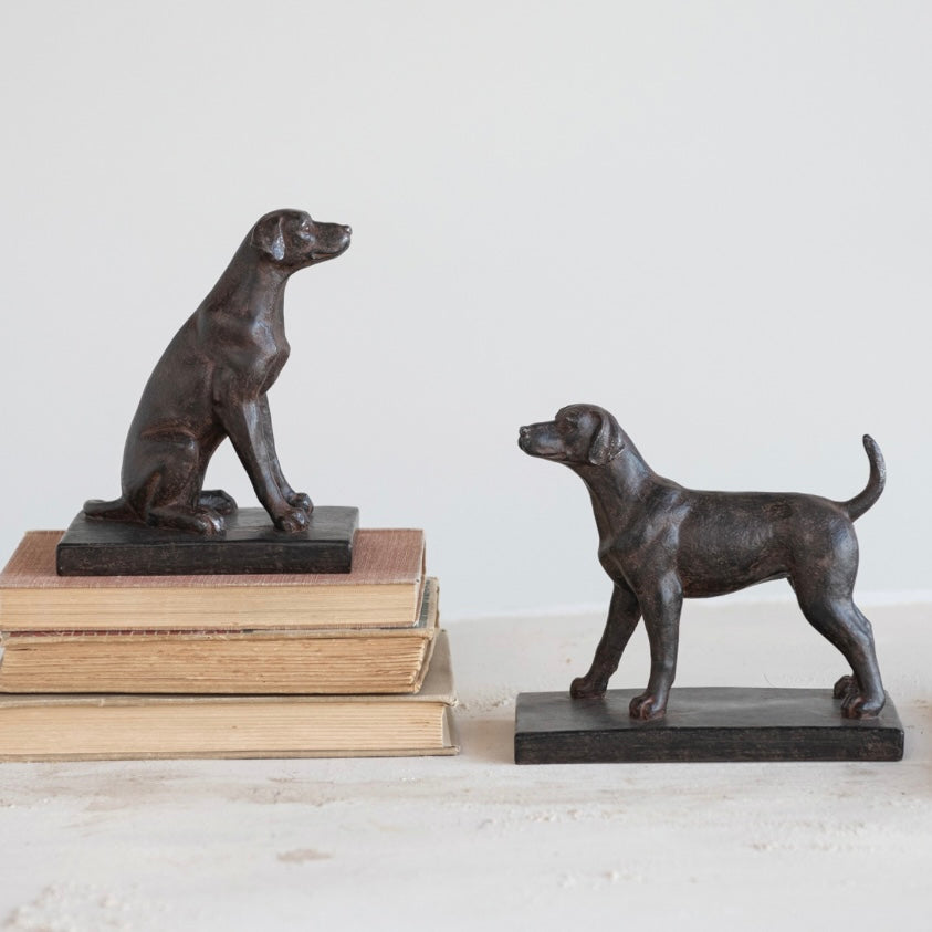 Dog Bookends - Juniper Collective LLC