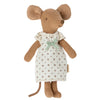 Maileg Big Sister in Matchbox , Nightgown - Juniper Collective LLC