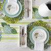 Hydrangea Placemat -Set of 12 - Juniper Collective LLC