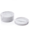 Marble Coaster in Volakas White - Juniper Collective LLC