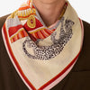 Taj Square Scarf in White - Juniper Collective LLC