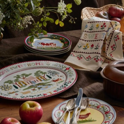 Home Sweet Home Serving Platter - Juniper Collective LLC