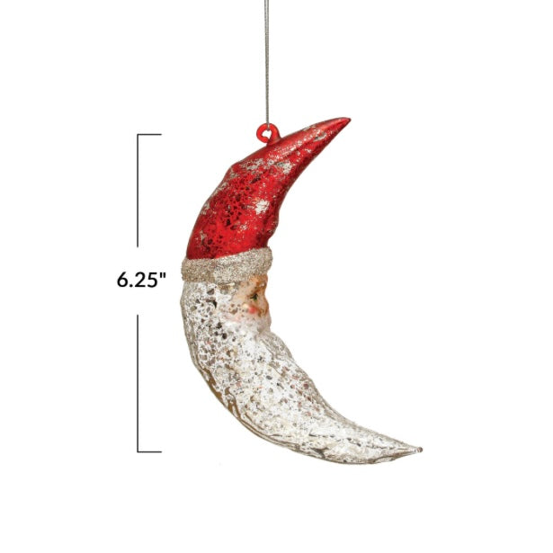 Santa Moon Ornament - Thumbnail 2