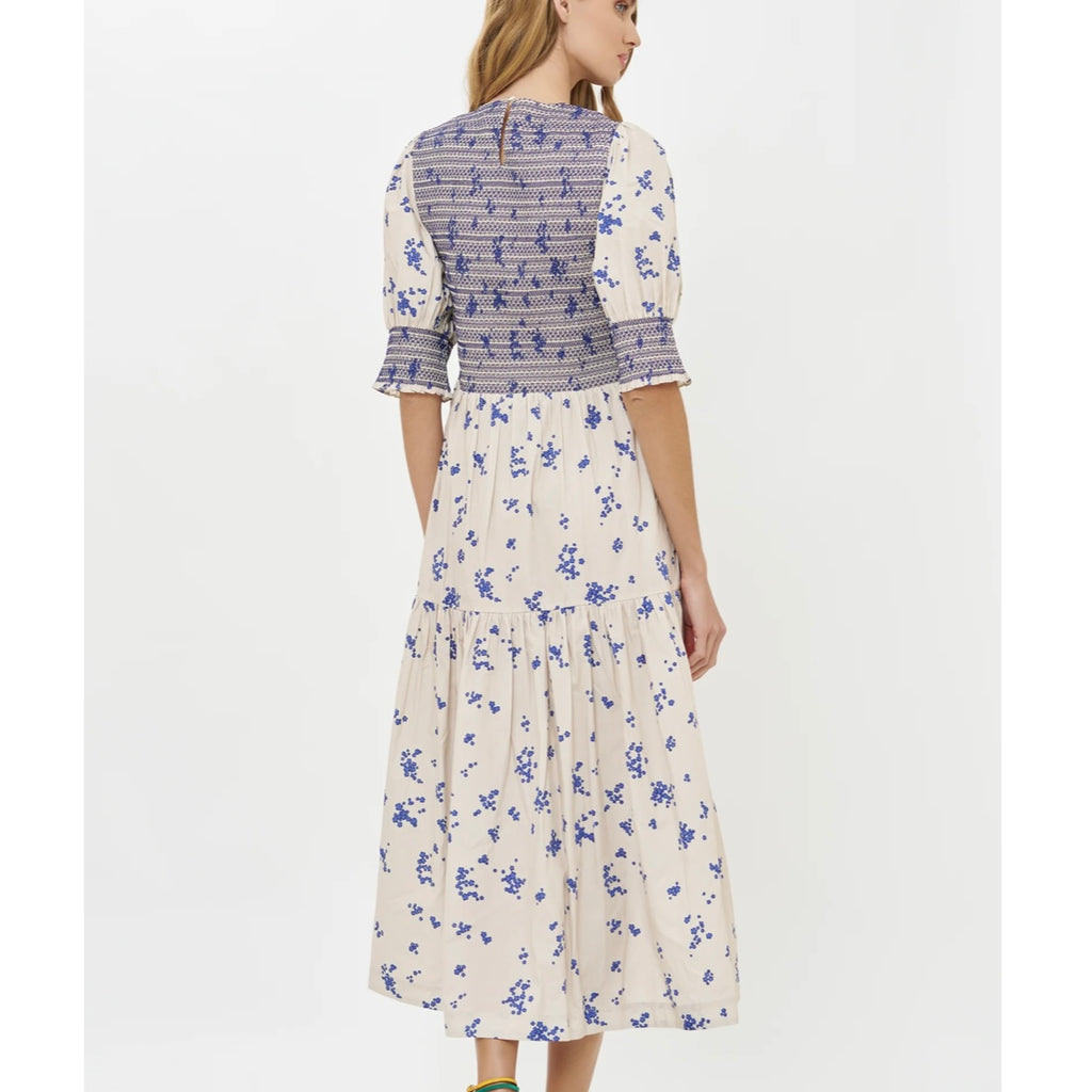 Quinn Alyssum Cream Dress - Juniper Collective LLC