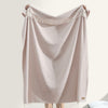 Italian Herringbone Throw in Rose Quartz - Juniper Collective LLC