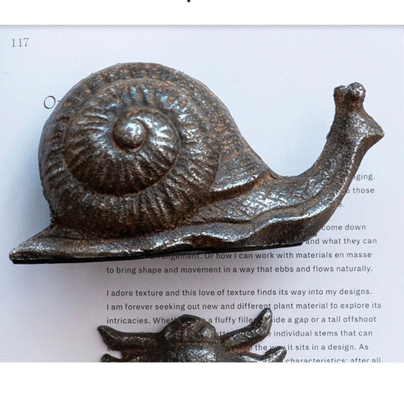 Cast Iron Snail - Juniper Collective LLC