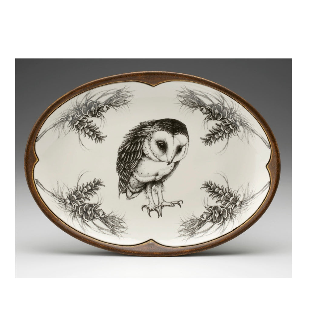 Laura Zindel Small Oval Platter - Juniper Collective LLC