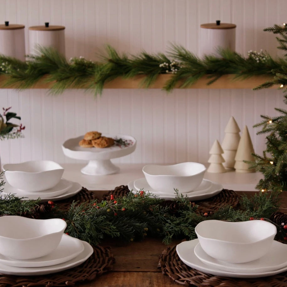 Vida Nube Melamine Dinner Plate - Juniper Collective LLC