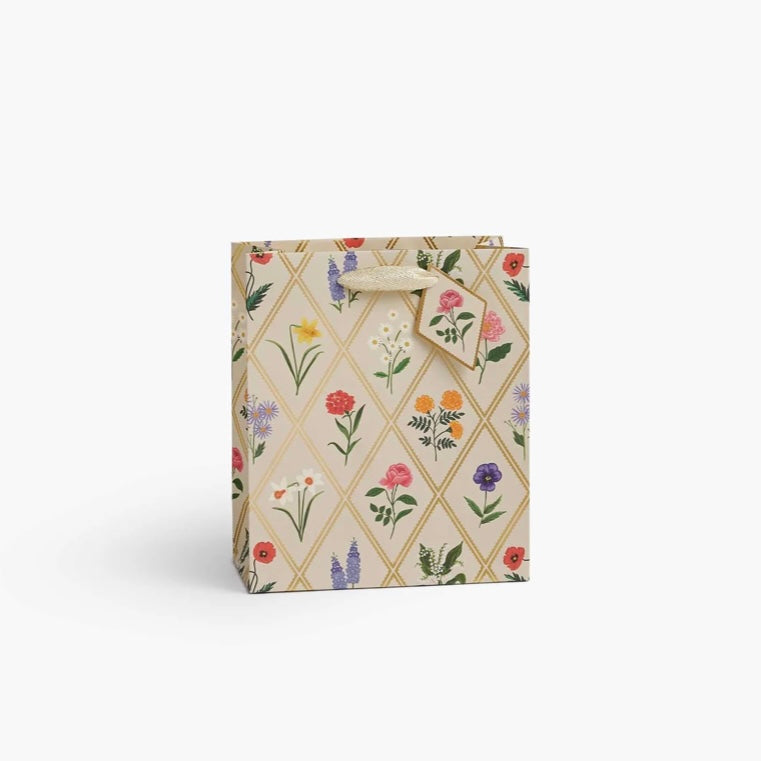 Garden Study Medium Gift Bag - Juniper Collective LLC