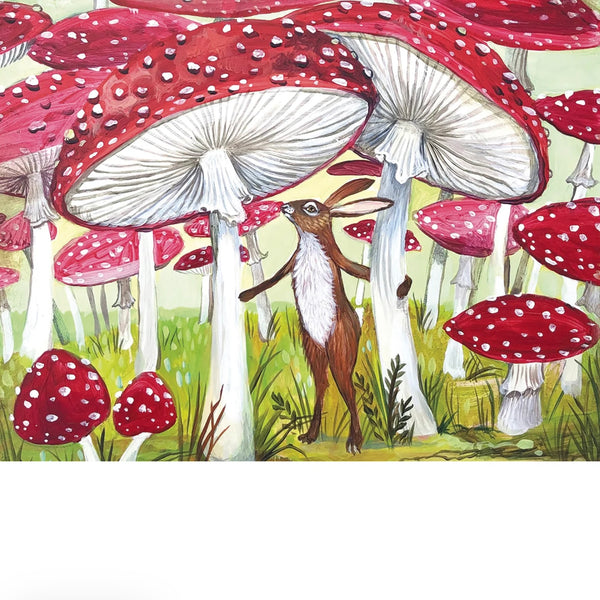 Mushroom Garden Card - Juniper Collective LLC