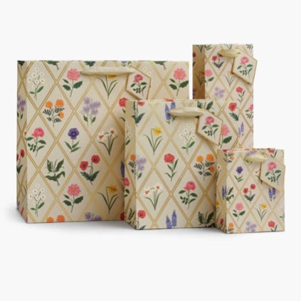 Garden Study Medium Gift Bag - Juniper Collective LLC