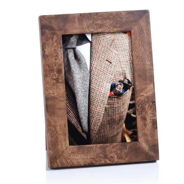 Burlwood Photo Frame - Juniper Collective LLC