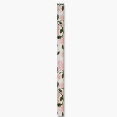 Pink Hydrangea Wrapping Paper - Juniper Collective LLC
