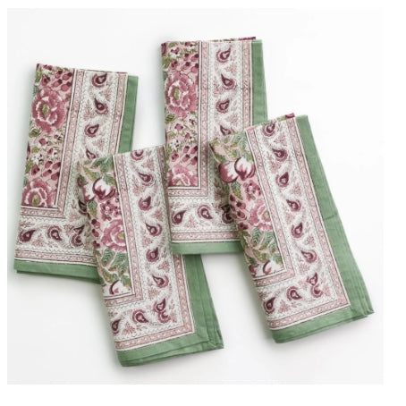 Pomegranate Garden Dusty Mauve & Sage - Juniper Collective LLC