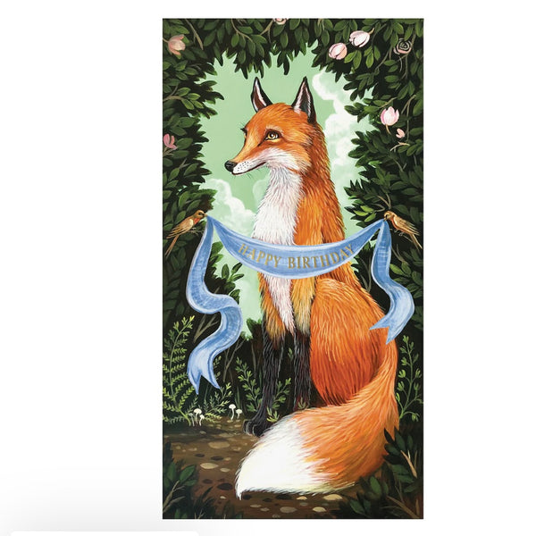 Happy Birthday Fox Card - Juniper Collective LLC