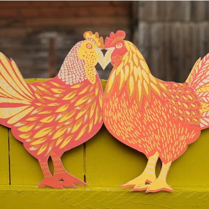 Chicken Concertina Garland - Juniper Collective LLC