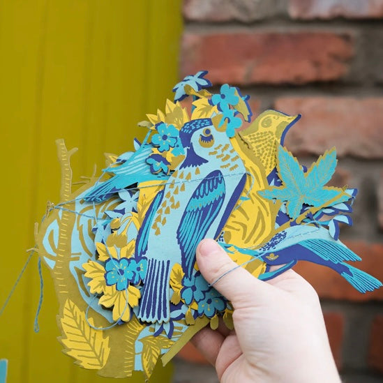Birds & Nests Sewn Garland - Juniper Collective LLC