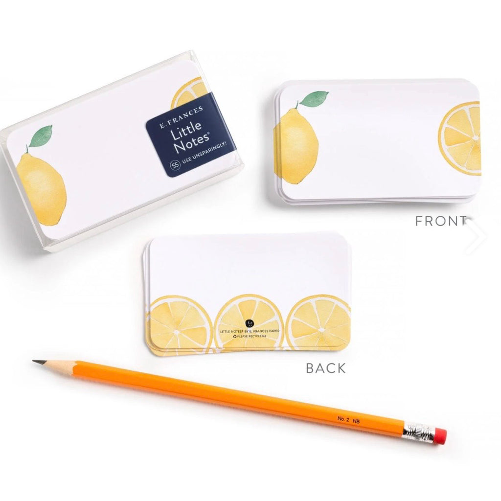 Lemon Little Notes - Juniper Collective LLC