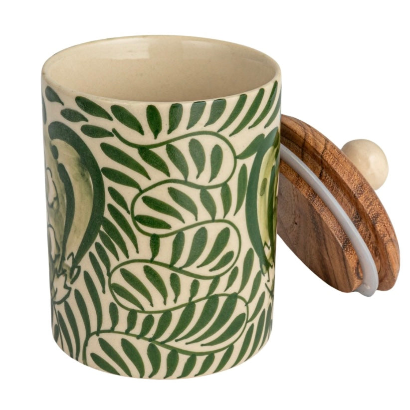 Hand Painted Canister - Thumbnail 2