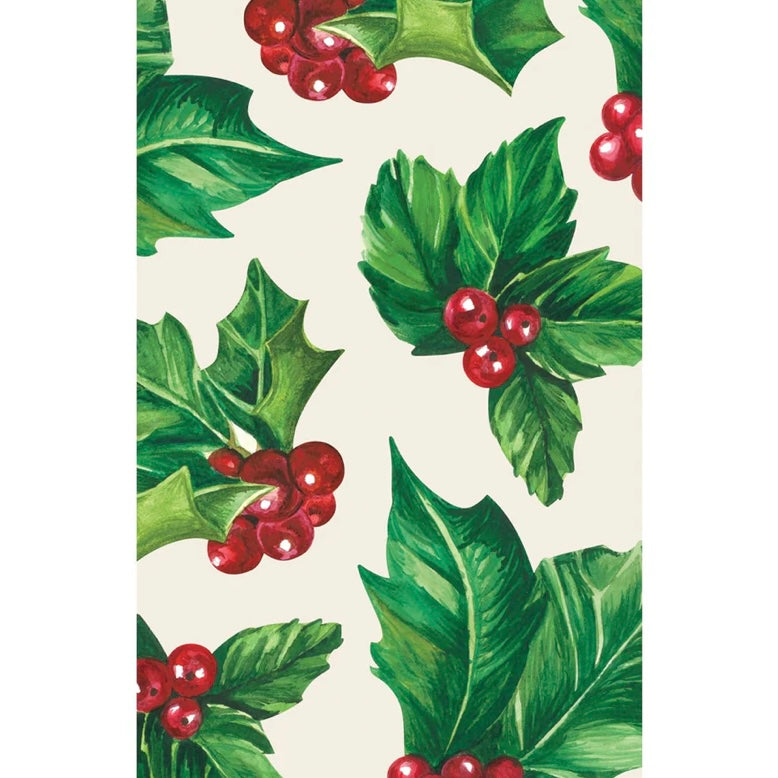 Holly Guest Napkins - Thumbnail 2