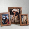 Burlwood Photo Frame - Juniper Collective LLC