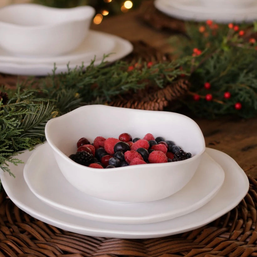 Vida Nube Melamine Dinner Plate - Juniper Collective LLC
