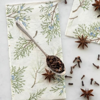 Juniper Sprig Guest Napkins - Thumbnail 2
