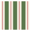 Green & Red Awning Stripe Cocktail Napkins - Juniper Collective LLC