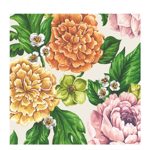 Garden Derby Cocktail Napkin - Juniper Collective LLC