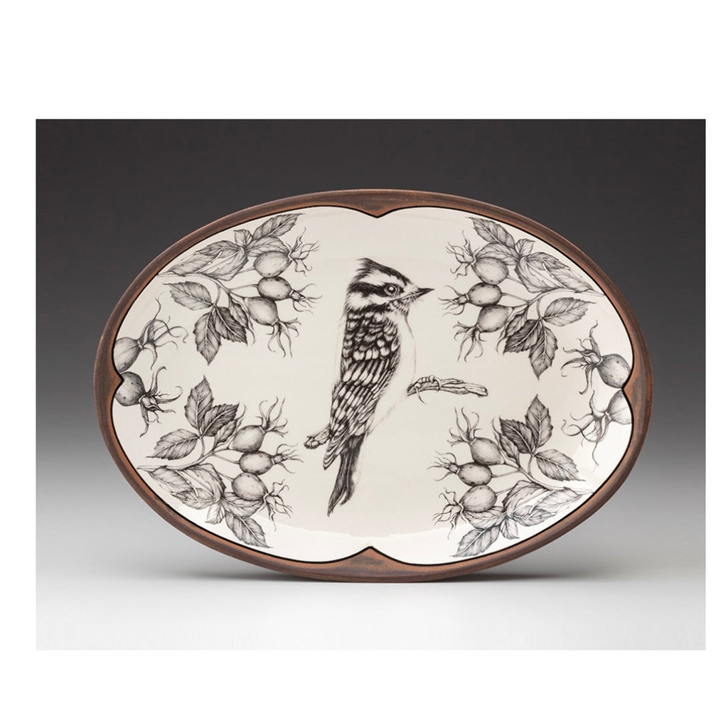 Laura Zindel Small Oval Platter - Juniper Collective LLC