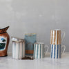 Hand Painted Stoneware Striped Mug - Juniper Collective LLC