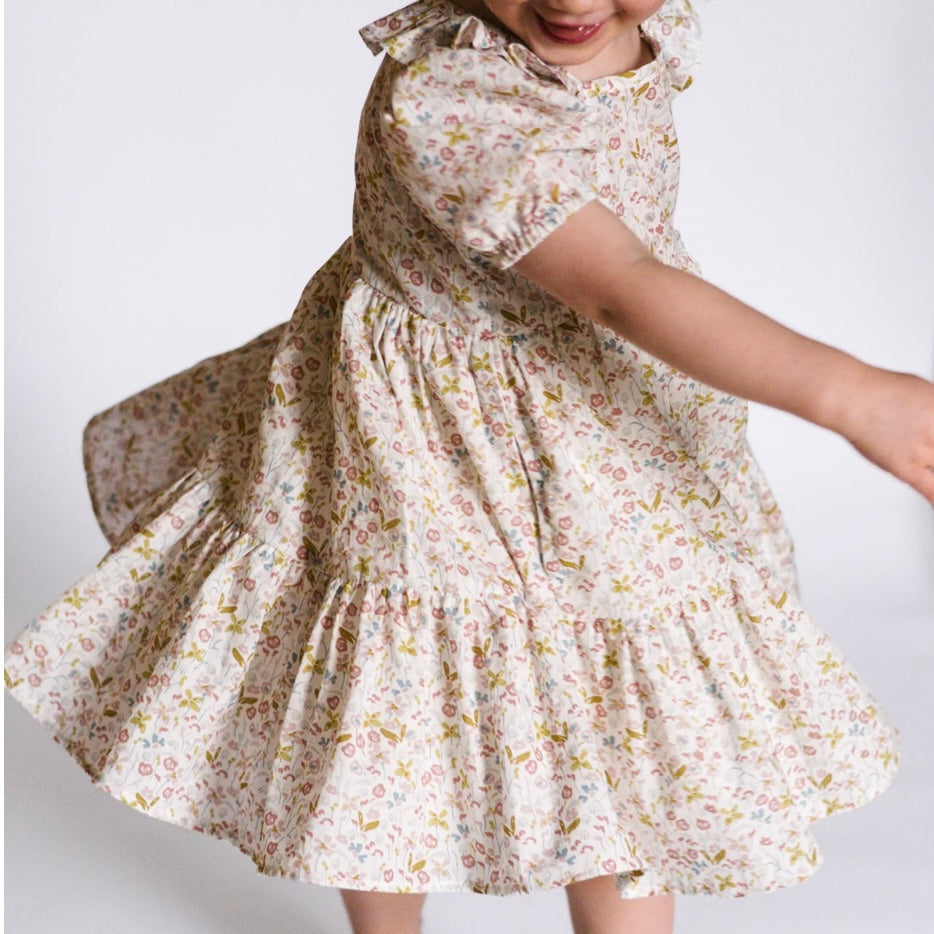 Floral Tiered Dress - Juniper Collective LLC