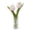 Tulip Premade in Glass Vase - Juniper Collective LLC