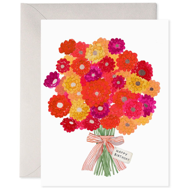 Happy Birthday Bouquet Card - Juniper Collective LLC