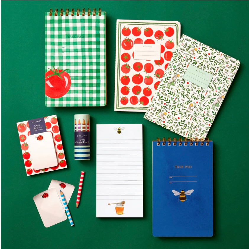 Green Gingham Spiral Notepad - Juniper Collective LLC