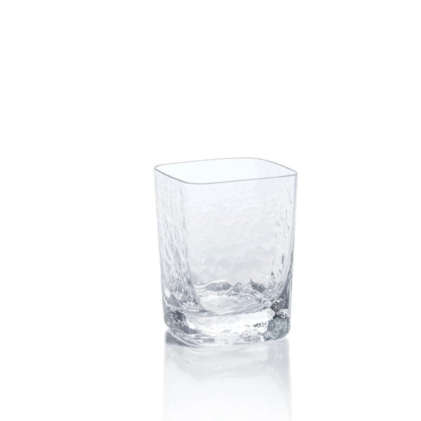 Hammered Glass Rock Glasses - Juniper Collective LLC