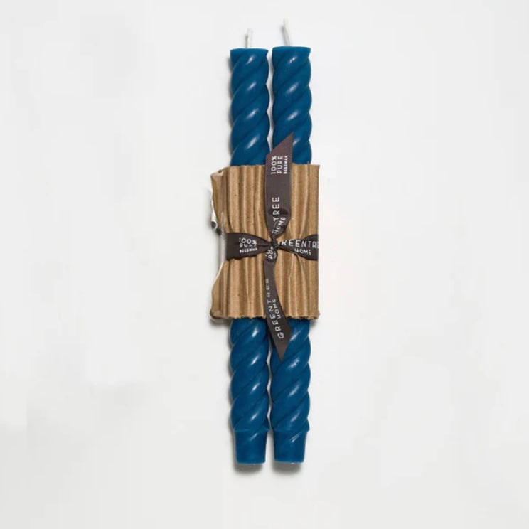 Beeswax Rope Taper Pair - Juniper Collective LLC